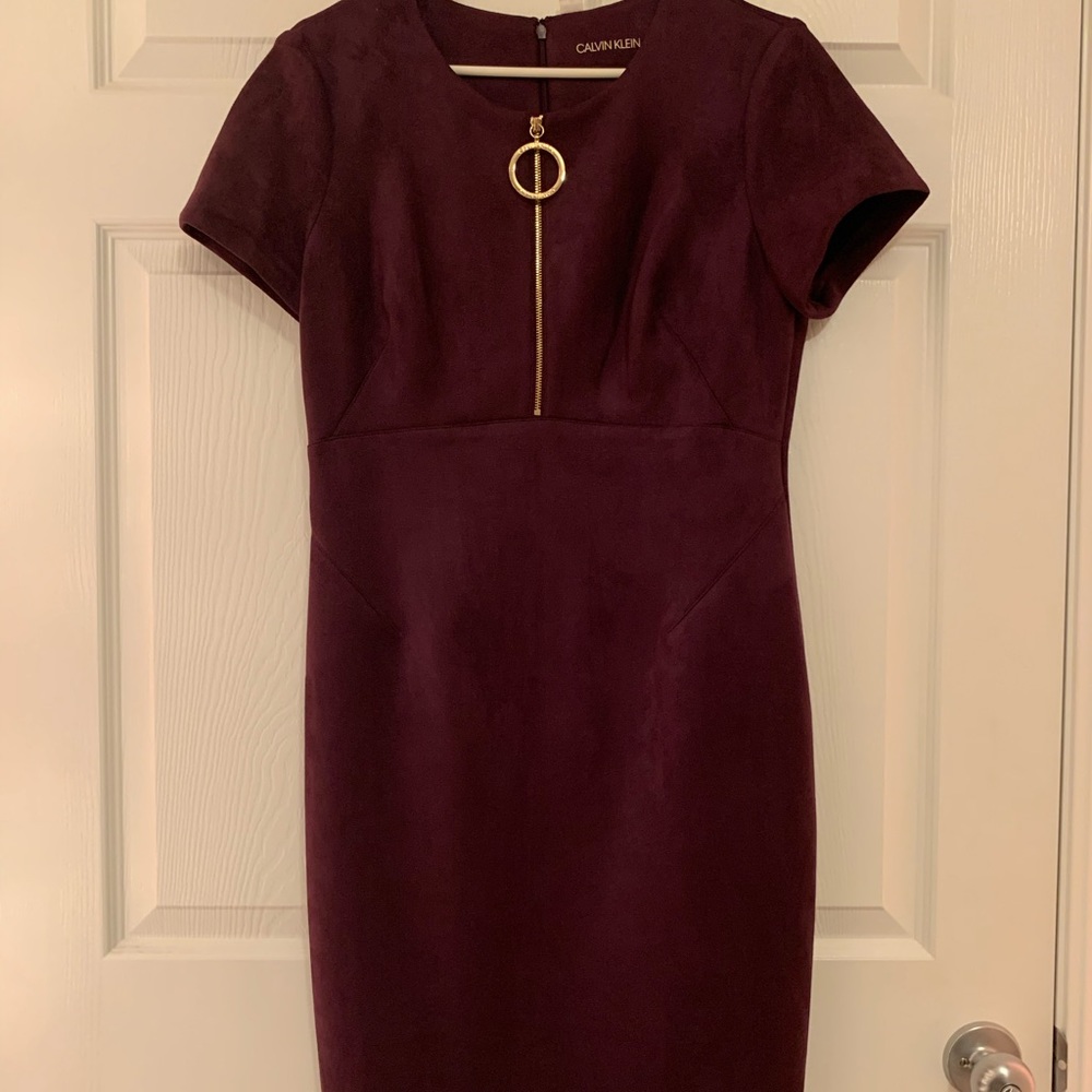 Beautiful purpleish red dress